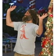thumbnail image 3 of Santasaurus Rex The Last Man on Earth Santa T-Rex Unisex T-Shirt, 3 of 9
