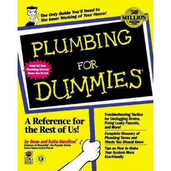 Pre-Owned Plumbing for Dummies (For Dummies Series) (Paperback) 0764551744 9780764551741