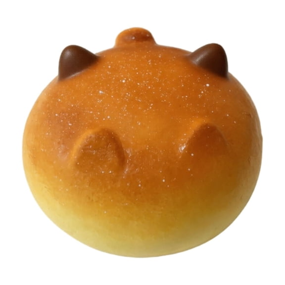 Cat Bread Dumpling Squishy Slow Rising Stress Ball Funny Food Shaped Stress Squishy Soft Squeeze Decompression Dough