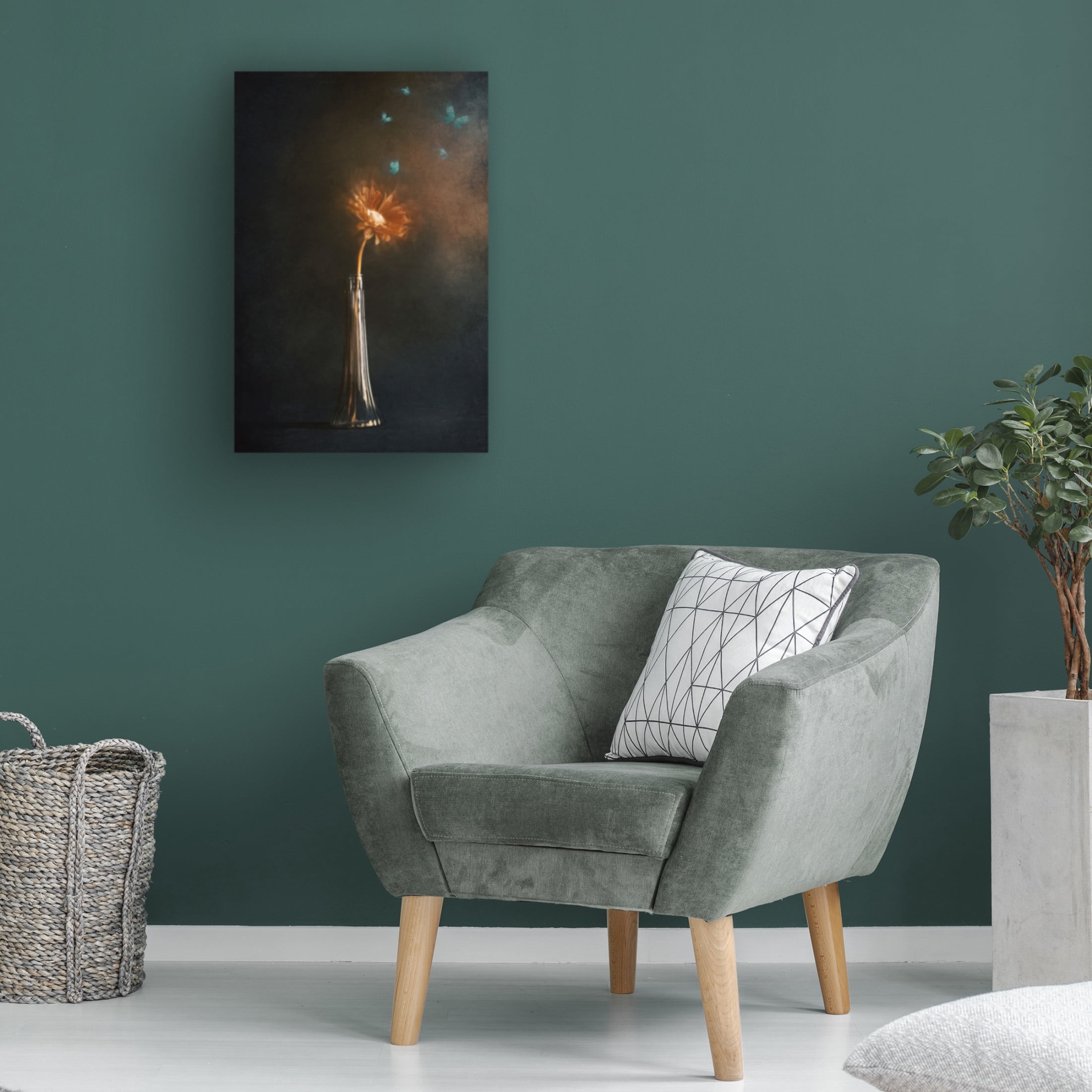 Trademark Fine Art Cicek Kiral Peaceful Moments Canvas Wall Art