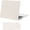 2in1-Leather White, variant on MOSISO Compatible with MacBook Air 13 inch Case M5 M4 M3 M2, Protective Plastic Hard Shell for MacBook Air 13.6 inch Case