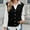 Black, variant on Goodtrade8 Winter Sweaters Knitted Button Sweater Vests Long Sleeve Solid Color V-Neck Casual Sweater Tops