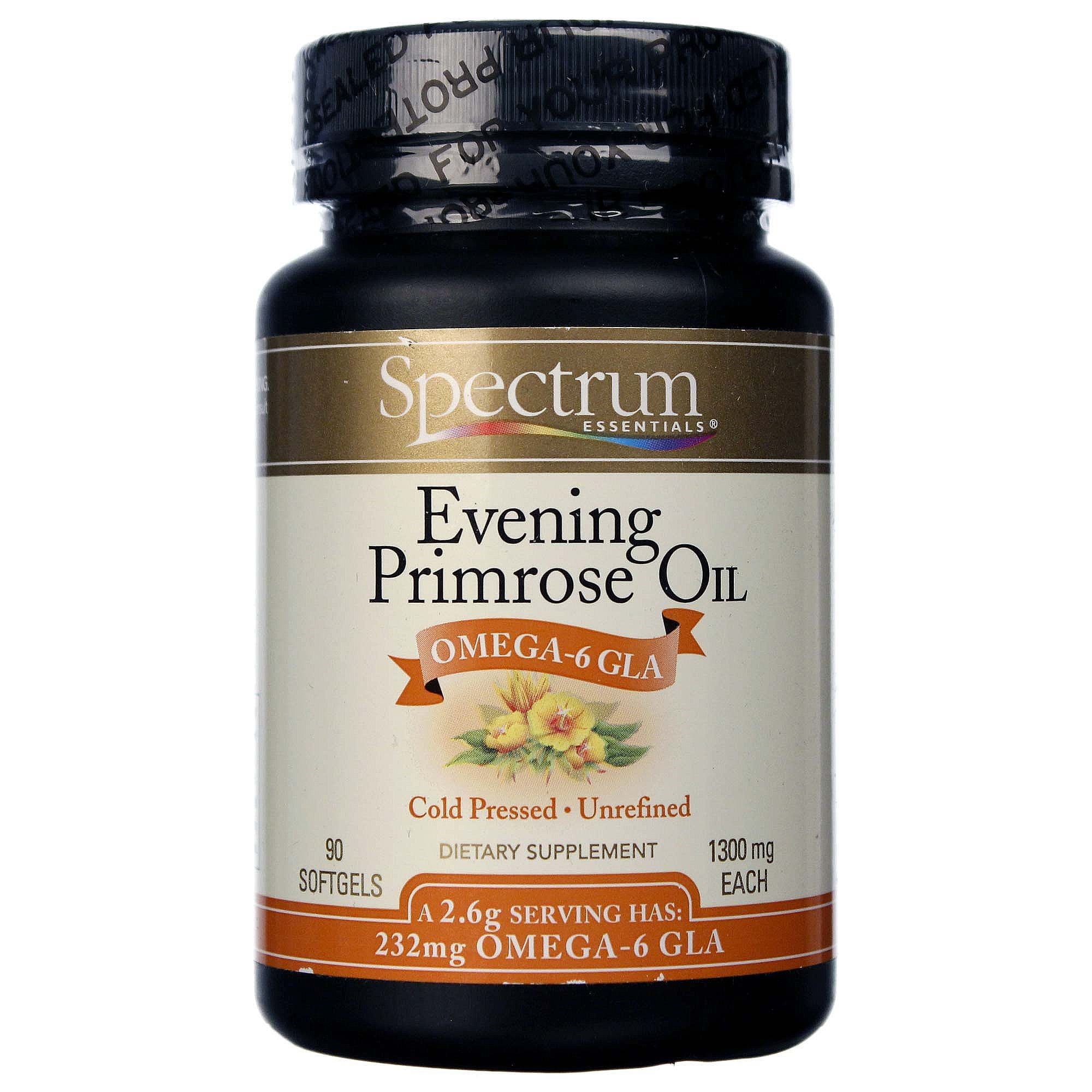 Spectrum Essentials Organic Evening Primrose Oil 1300 mg 90