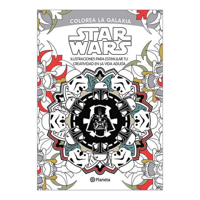 Star Wars. Colorea la Galaxia Planeta Infantil Lucasfilm Ltd