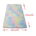 thumbnail image 2 of Super Soft Fluffy Shag Rug Area Rugs Bedroom Living Room Anti-skid Carpet Shaggy Yoga Mat Child Play Floor Pad, 2 of 6