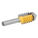 thumbnail image 3 of FingerJoint Bit, 8 Shank carpintería Cutter Rail Stile Router Bit Line Wave Type Wood Milling Knife(Multi-tooth tenon knife8X24), 3 of 8
