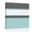 Gray Turquoise, variant on Canvas Wall Art, Blue Brown Morocco Framed Canvas Prints for Bedroom Dining Room, Geometric Stripes Aqua Stitching Oversized Gallery Wrapped Wall Decor for Home Office, Gifts, 20"x40" Ship Next Day