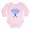 Petal Pink, variant on CafePress - Muscles From My Grandma Body Suit - Long Sleeve Cotton Baby Bodysuit