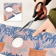 thumbnail image 6 of Yayeee Faucet Mat for Kitchen Sink 14.7" Diatomite Long Splash Guard Pad, Pink Leaves, 6 of 7