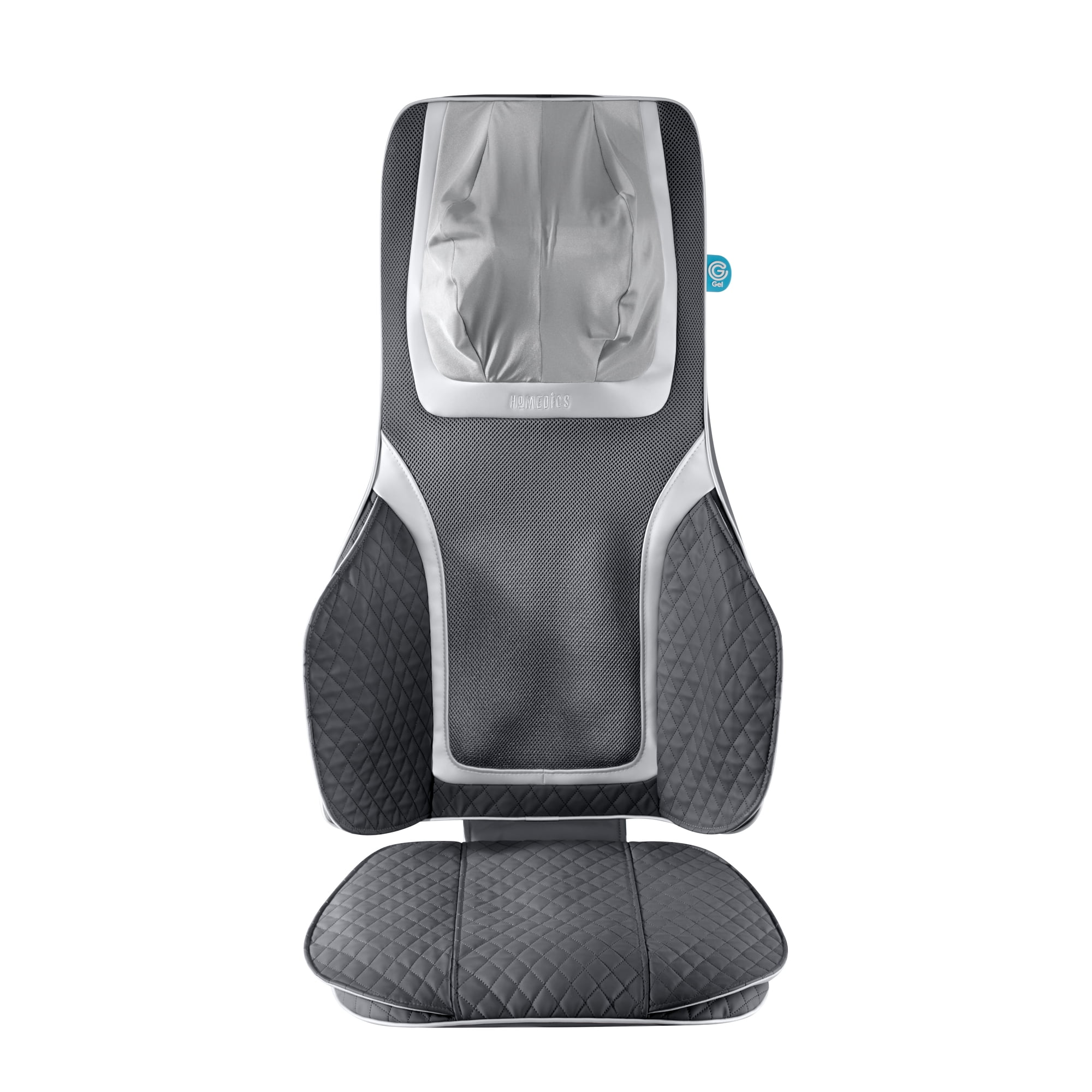 HoMedics, Gentle Touch Gel Deluxe Massage Cushion with Soothing Heat, MCS-846HJ