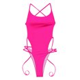 thumbnail image 4 of Women's One Piece Swimdress Modest Swimsuits Tummy Skirted Bathing Suits, 4 of 8