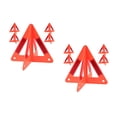 thumbnail image 5 of FRCOLOR 10 pcs  Triangle Reflective Sign Emergency Warning Signs Car Reflective Roadside Signs Safety Road Sign Warning Triangles For Vehicles, 5 of 7