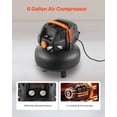 thumbnail image 2 of Compresor de aire VEVOR de 6 galones, 1.7 HP, 2.3 CFM @90PSI portátil, 2 of 9