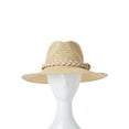 thumbnail image 3 of Madden NYC Women's Straw Fedora with Braided Band, 3 of 3