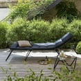 thumbnail image 2 of Lafuma Siesta Foldable Patio and Poolside Sunbathing Cushion Chaise Lounge Chair, 2 of 4