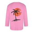thumbnail image 4 of Amzcrzy Sudadera Para Hombre, Informal, Cuello Redondo, Manga Corta, Camiseta Estampada, Blusa, Rosa, M, 4 of 4