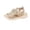 Khaki, variant on Sandals For Women Wedge Heel Open Toe Elastic Ankle Straps Solid Color High Heel Shoes for Women Casual Outdoor Beach Vacation Holiday Fashion Khaki 38
