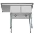 thumbnail image 3 of Pemberly Row 14x16x11 Left Stainless Steel Kitchen Prep & Utility Sink in Silver, 3 of 7