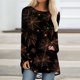 thumbnail image 2 of Camisas Para Mujer Casual Manga Larga Cuello Redondo Tops Blusa Suelta Festival Impreso Camisas Odeerbi  ODB129440, 2 of 5