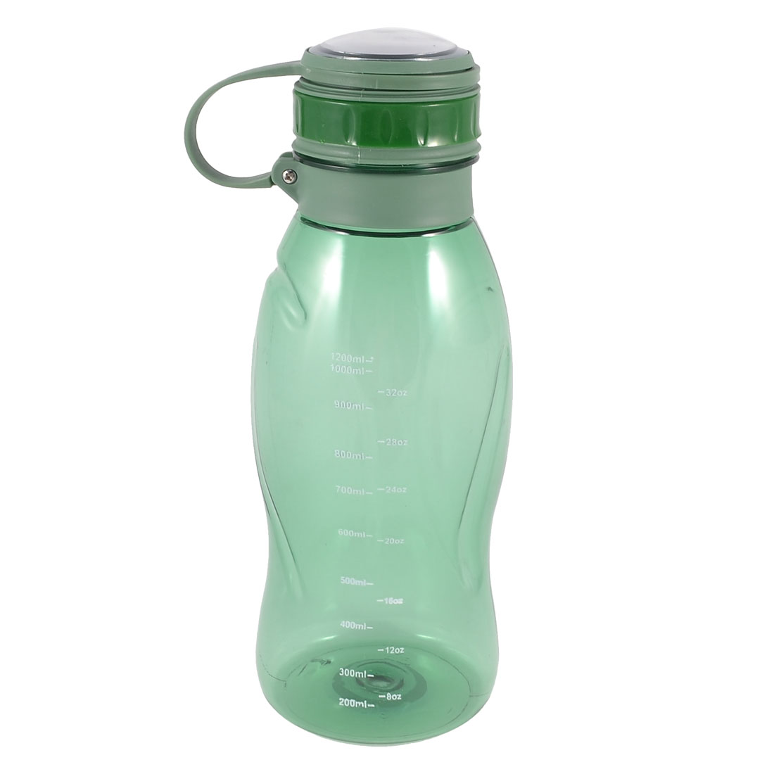 Clear Green Plastic Tea Strainer Water Cup Drinking Bottle 1200ML
