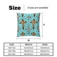thumbnail image 5 of Throw Pillow Covers Set of 2 - Unique Patterns, 16x16/18x18/20x20 Inches,for Home Decor, Sofa, Bed - Pillow Inserts Included, 5 of 6