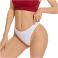 thumbnail image 3 of successthop Womens Panties Low Rise Coverage Thongs Comfortable Breathable Stretch Solid Plus Size Underwear, 3 of 3