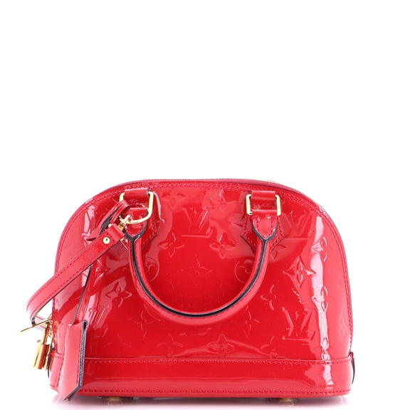 Pre-Owned Alma Handbag Monogram Vernis BB By Rebag