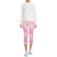 thumbnail image 2 of Avia Women's Pull-On Active Capri Leggings, 2 of 5