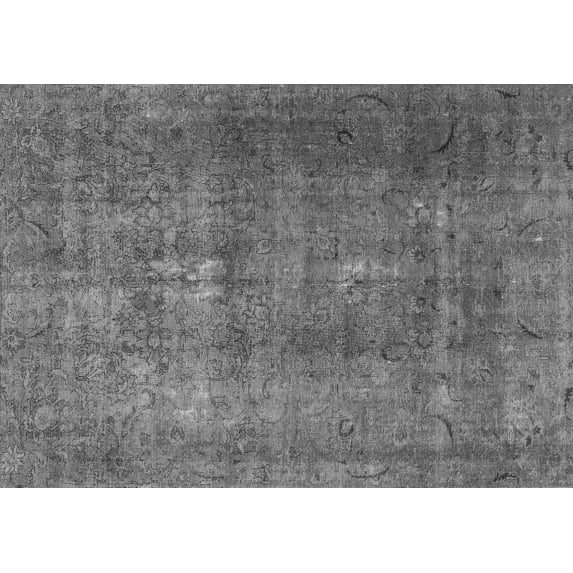 Ahgly Company Indoor Rectangle Persian Gray Traditional Area Rugs, 7' x 9'
