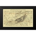 thumbnail image 2 of Unknown 24x16 Black Modern Framed Museum Art Print Titled - Great Smoky Mountain, Region Tennessee - 1864, 2 of 5