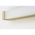 thumbnail image 5 of 52000GLD Maxim Lighting Spec-LED Bath Vanity Light-Minimalistic Contemporary Style-Gold Finish-18 Inch Size, 5 of 5