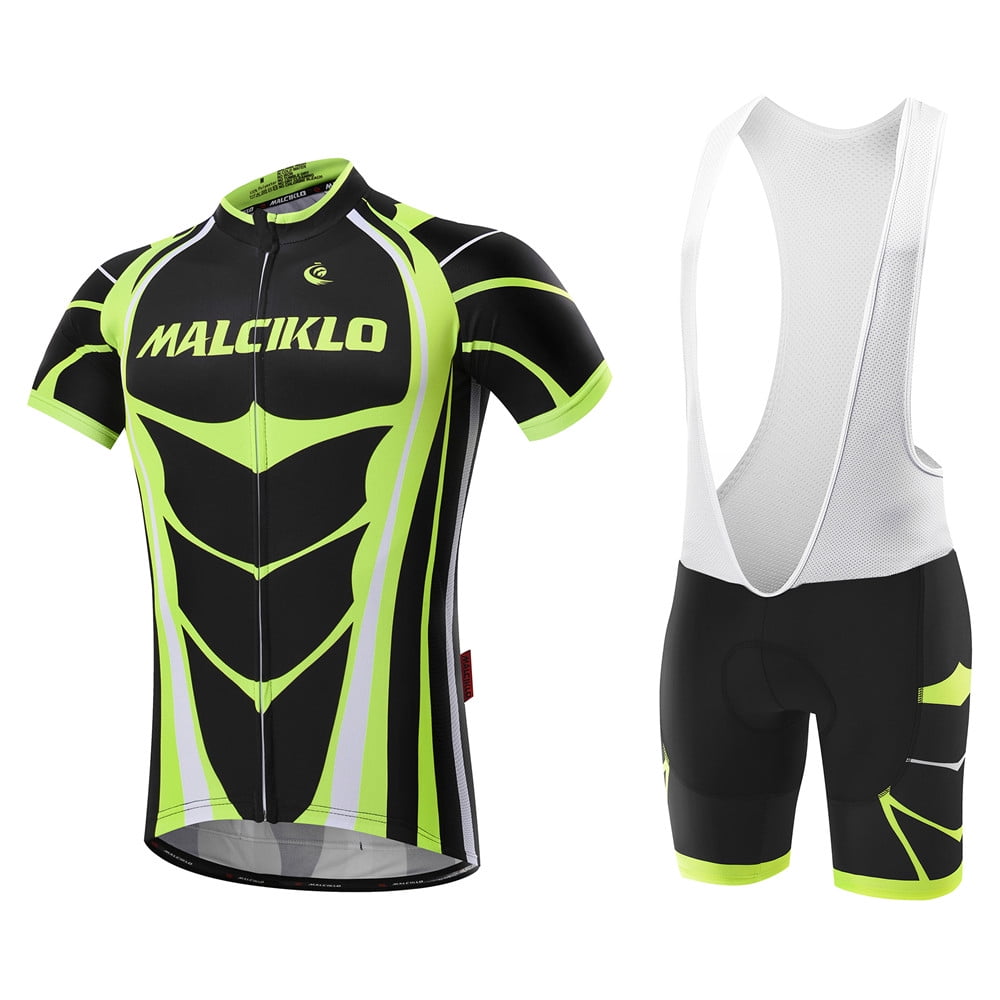 Download Men's Cycling Jersey Set, Short Sleeves Full Zip Set, Road ...