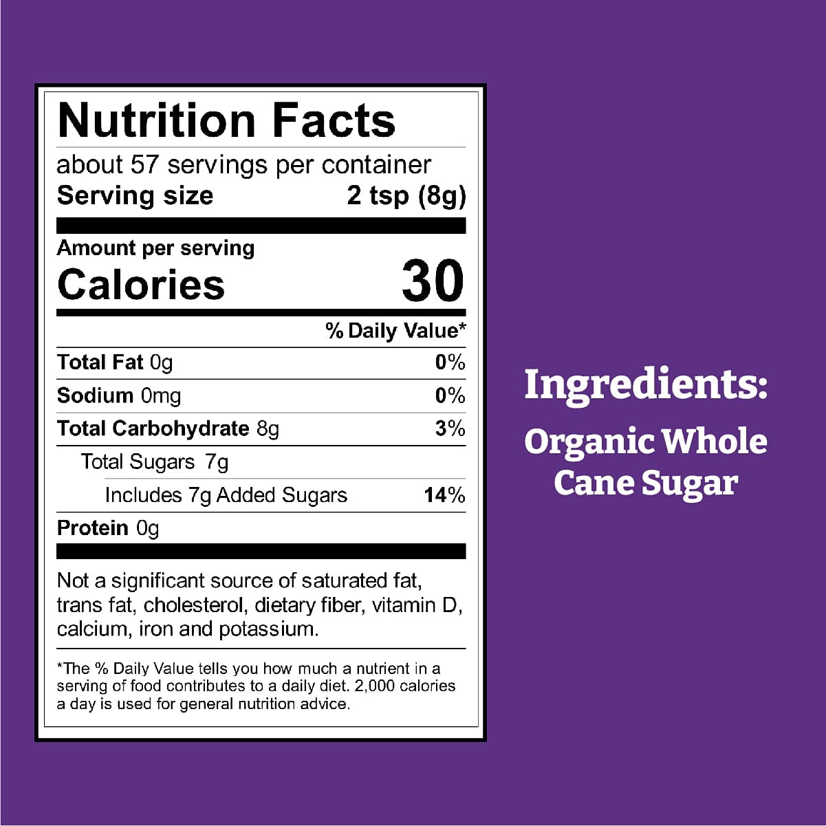 Wholesome Sweeteners Organic Sucanat, Unrefined Whole Cane Sugar, Fair Trade, Non GMO & Gluten Free, 1 Pound (Pack of 12) (45025)