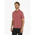 thumbnail image 3 of Chaps Men's & Big Men's Rockland Textured Short Sleeve Polo, Sizes S-3XL, 3 of 8