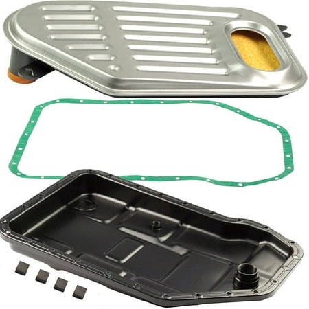 Bapmic Auto Transmission Oil Pan + Filter + Gasket Kit for Volkswagen Passat  Audi A4 A6