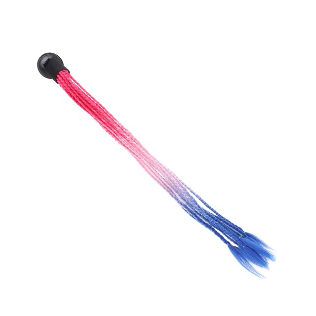 Coleta para Casco de motocicleta ANGGREK Cabello sintético alta temperatura