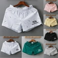 thumbnail image 3 of CENL Men Cotton Loose Boxer Shorts Large Size Breathable Sports Mid-Waist Shorts, 3 of 8
