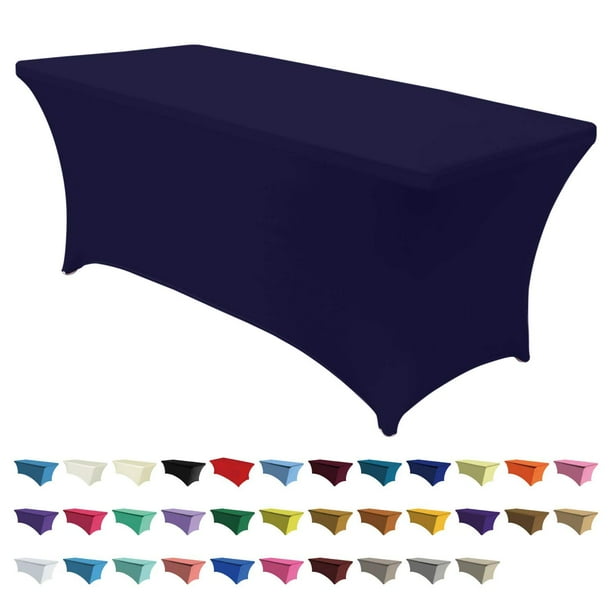 Mantel ABCCANOPY Spandex para mesa rectangular para hogar de 6 pies
