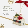 thumbnail image 4 of Spode Christmas Tree Tartan Santa in Sleigh Ornament - Christmas Tree Decorations with Tartan Plaid, Festive Holiday Ornaments for Christmas Trees, Mantels, Home Displays - Collectible Holiday Decor, 4 of 7