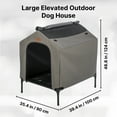 thumbnail image 5 of TRIXIE 2-in-1 Elevated Portable Dog House or Dog Cot & Tent for Medium-Large Dogs, 5 of 9
