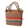 thumbnail image 4 of Bolso de paja Baoblaze Bolso de mujer Bohemio Chic Asa superior, 4 of 8