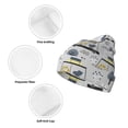 thumbnail image 3 of Lsque Lion Hippo Elephant On The Car Pattern Knitted Beanie, Unisex Winter Hat, Knit Hat Winter Beanies Thick Fisherman Beanies Cuffed Plain Skull Caps, 3 of 6