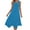 Blue#1, variant on Womens Summer Dresses Print Flora Sleeveless Crew Neck Midi Dresses Irregular A Line Tank Tank Dress Loose Flowy Beaach Vacation Clothes