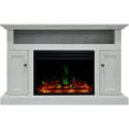 thumbnail image 5 of Cambridge Sorrento Electric Fireplace Heater with 47-In. White TV Stand, Enhanced Log Display, Multi-Color Flames and a Remote Control, 5 of 10