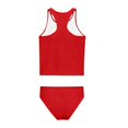 thumbnail image 5 of Tiijoy Teen Girls Tankini Swimsuit UPF 50+ Quick Drying Bathing Suit Swimwear, 2-Piece, 5 of 5