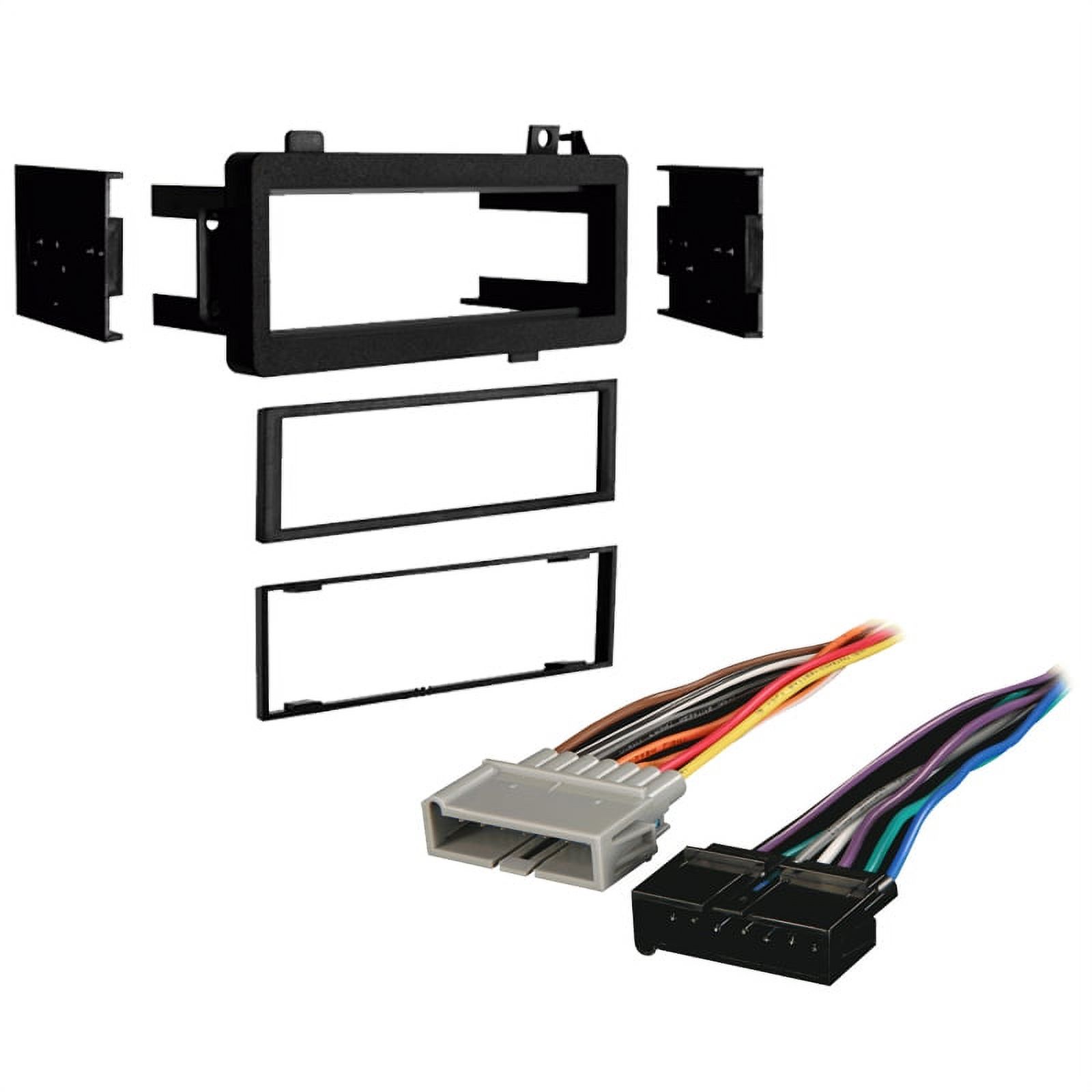 Metra 99-6548S Dash Kit For 2005-2007 Dodge Charger (Without Factory Nav) - 1-2 DIN Radio Install