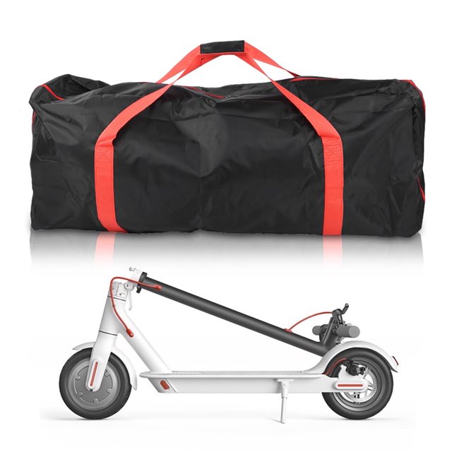 POINTERTECK Sac de Transport pour Scooter Toile Imperméable Pliable Sac de Rangement Accessoire Accessoires pour Scooter Électrique