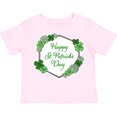 thumbnail image 3 of Inktastic Happy St. Patrick's Day Clovers Boys or Girls Toddler T-Shirt, 3 of 5