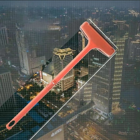 

Stainless Steel and Polish Non Disassembly and Cleaning Screen Window Cleaning Tool Glass Wiping Window Net Cleaning Tool Household High Rise Building Wiper Double Brush
