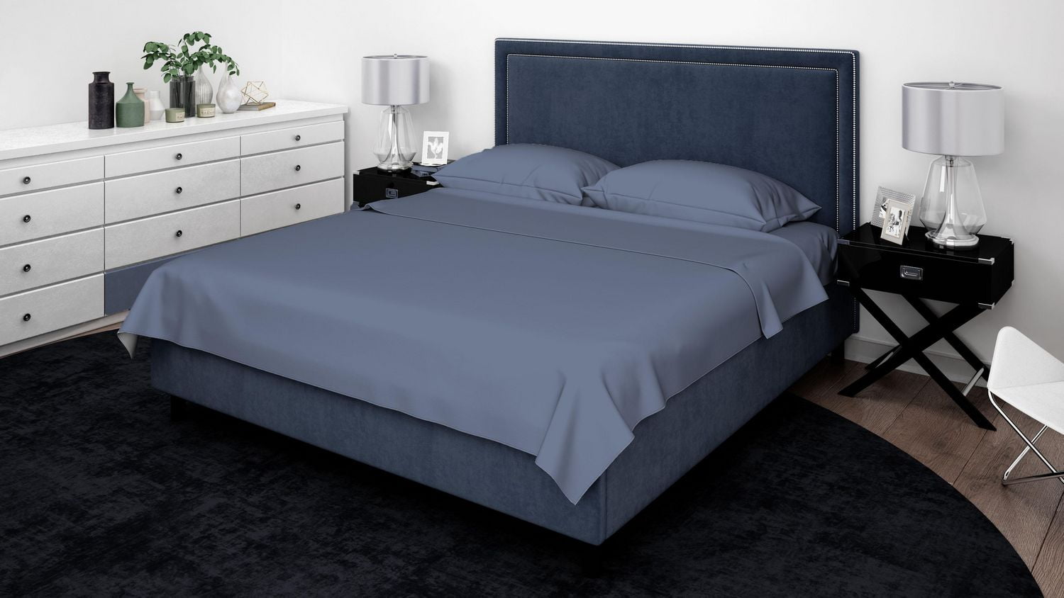 Johnson Home 600 Thread Count Organic Cotton Sheet Set